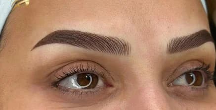 Sourcils — après