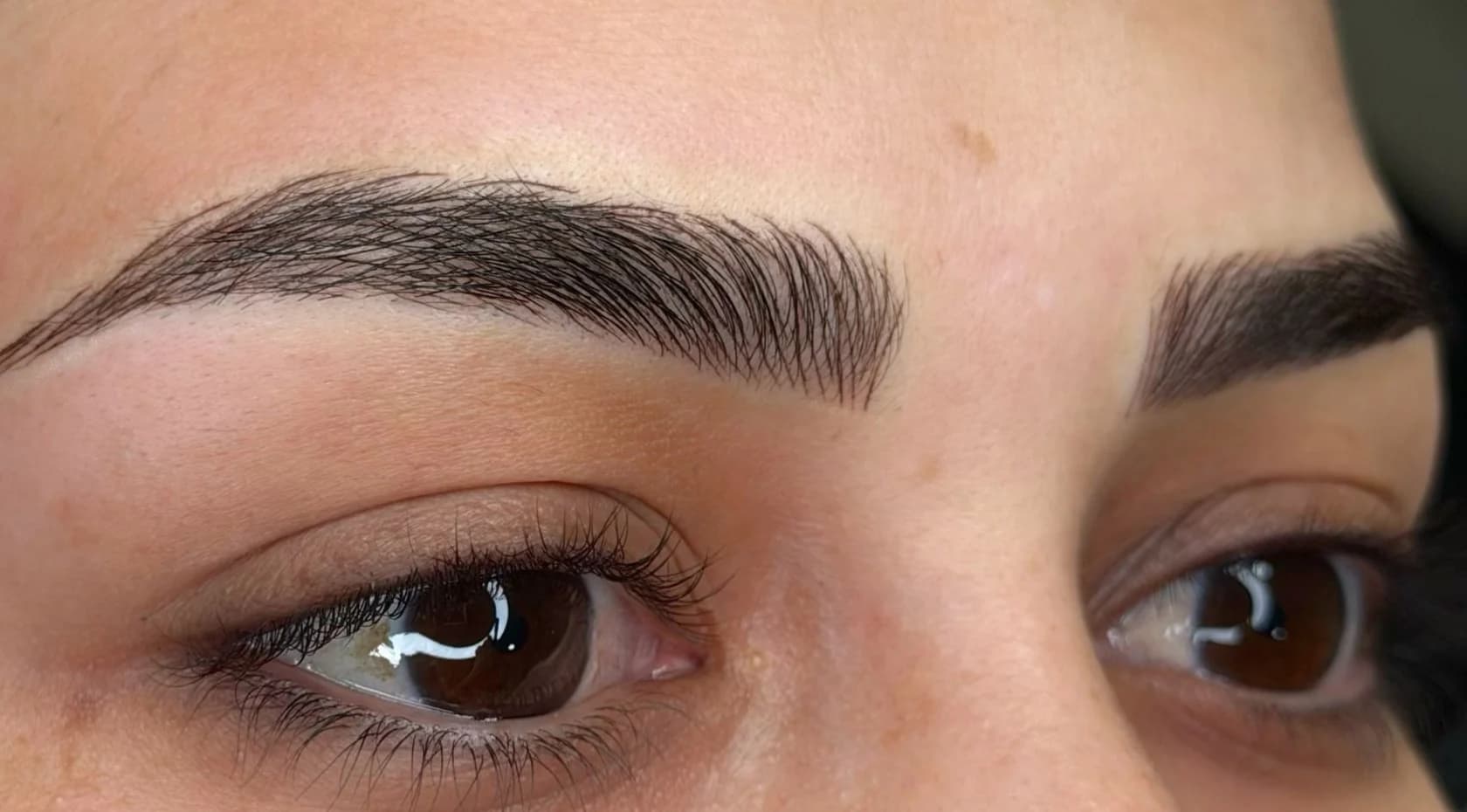 Microblading — après